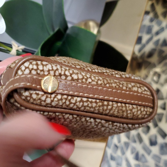 Elegant Brown Partridge Suede Leather Borbonese Small Crossbody bag for Women - Picture 5 of 10